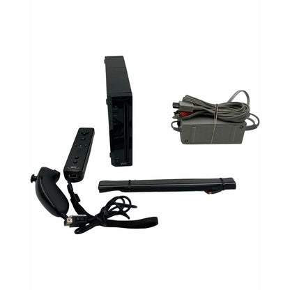 Nintendo Wii Console - Black - Classic Gaming System for Family Fun