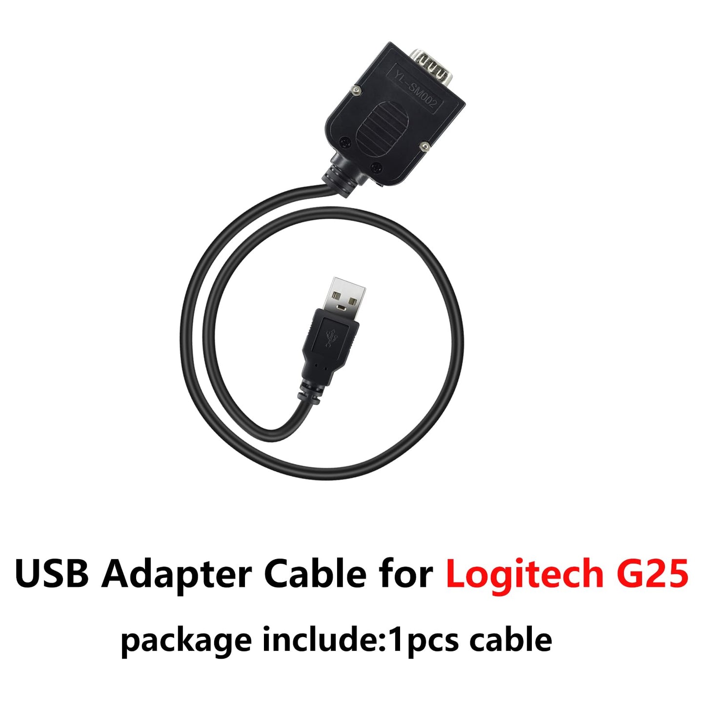 ZLiT Gearshift USB Adapter Cable for Logitech G29/G27/G25 - Black DIY Modification Accessory