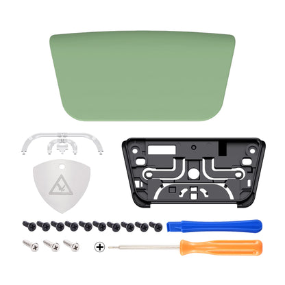 eXtremeRate Replacement Touchpad Cover for PS5 Controller - Custom Matcha Green, Compatible with BDM-010/020/030/040/050 Models