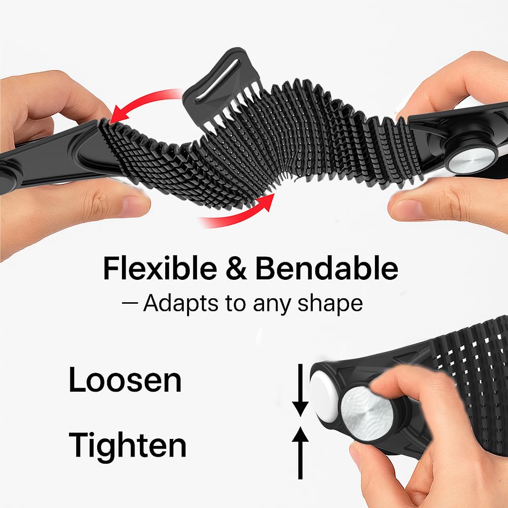 JYXEREM Adjustable Head Strap for Meta Quest 3 - Lightweight, Breathable Design, Black, Model MT02