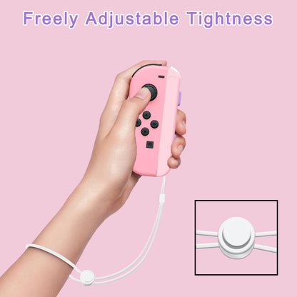 Lonxmovs Joycon Wrist Straps - 2 Pack Replacement Accessories, Pink and Purple Color