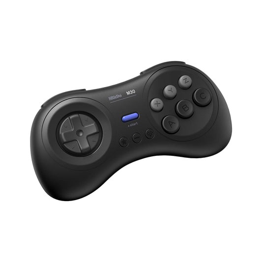 8Bitdo M30 Bluetooth Controller for Switch, Windows & Android - 6-Button Layout - Black - Model 6922621500735
