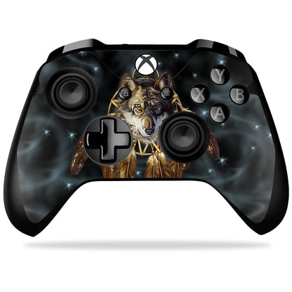 MIGHTY SKINS Xbox One X Controller Skin - Wolf Dreams Vinyl Decal Wrap, Easy Apply/Remove, Durable Protection