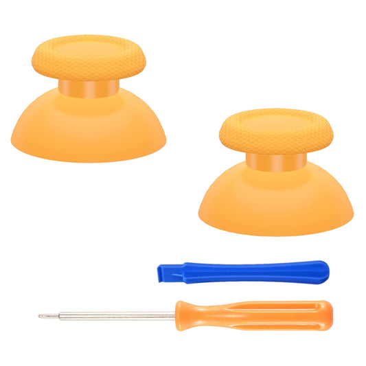 eXtremeRate Caution Yellow Replacement Thumbsticks for PS5 Controller  Custom Analog Stick Joystick for PS4 Controller Universal