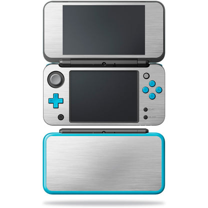 MIGHTY SKINS Nintendo New 2DS XL Skin - Cold Steel Vinyl Decal Wrap, Durable & Unique, Easy to Apply, Made in USA