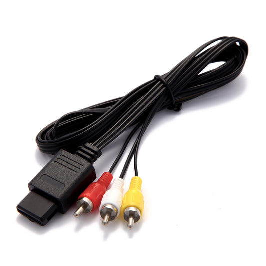 Aokin N64 AV Cable  Audio Video AV Cable Cord for Nintendo 64 N64  Super Nintendo SNES  Gamecube GC  1.8M/6FT