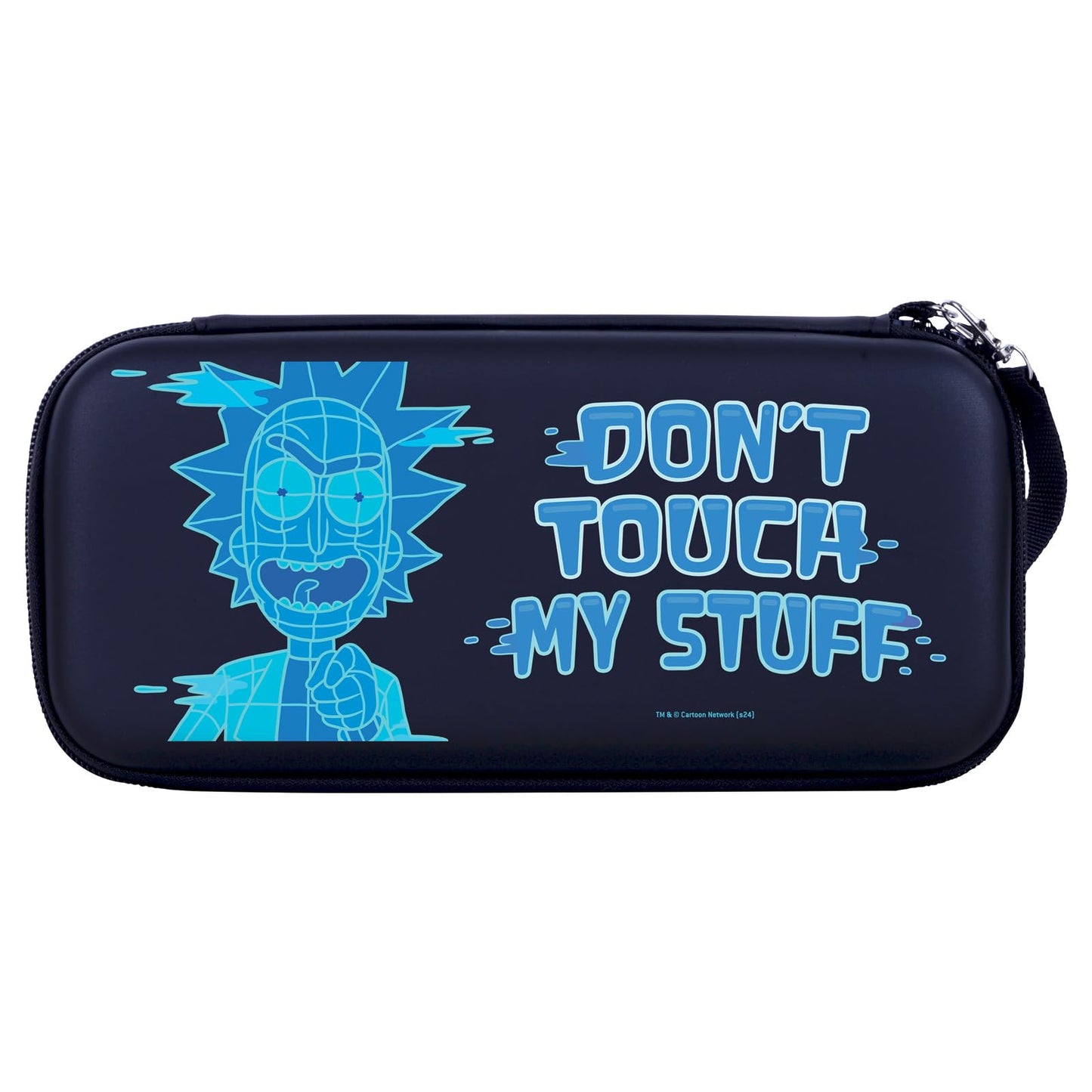 Head Case Designs Officially Licensed Rick And Morty Dont Touch My Stuff Graphics Hard Storage Travel Carry Case Compatible With Nintendo Switch