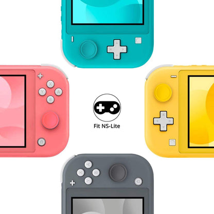 Ferkurn Joystick Replacement Cap for Nintendo Switch Joy-con & Lite, Black, Re-Caps-Black-New, Controller Thumb Grip Cover Accessories