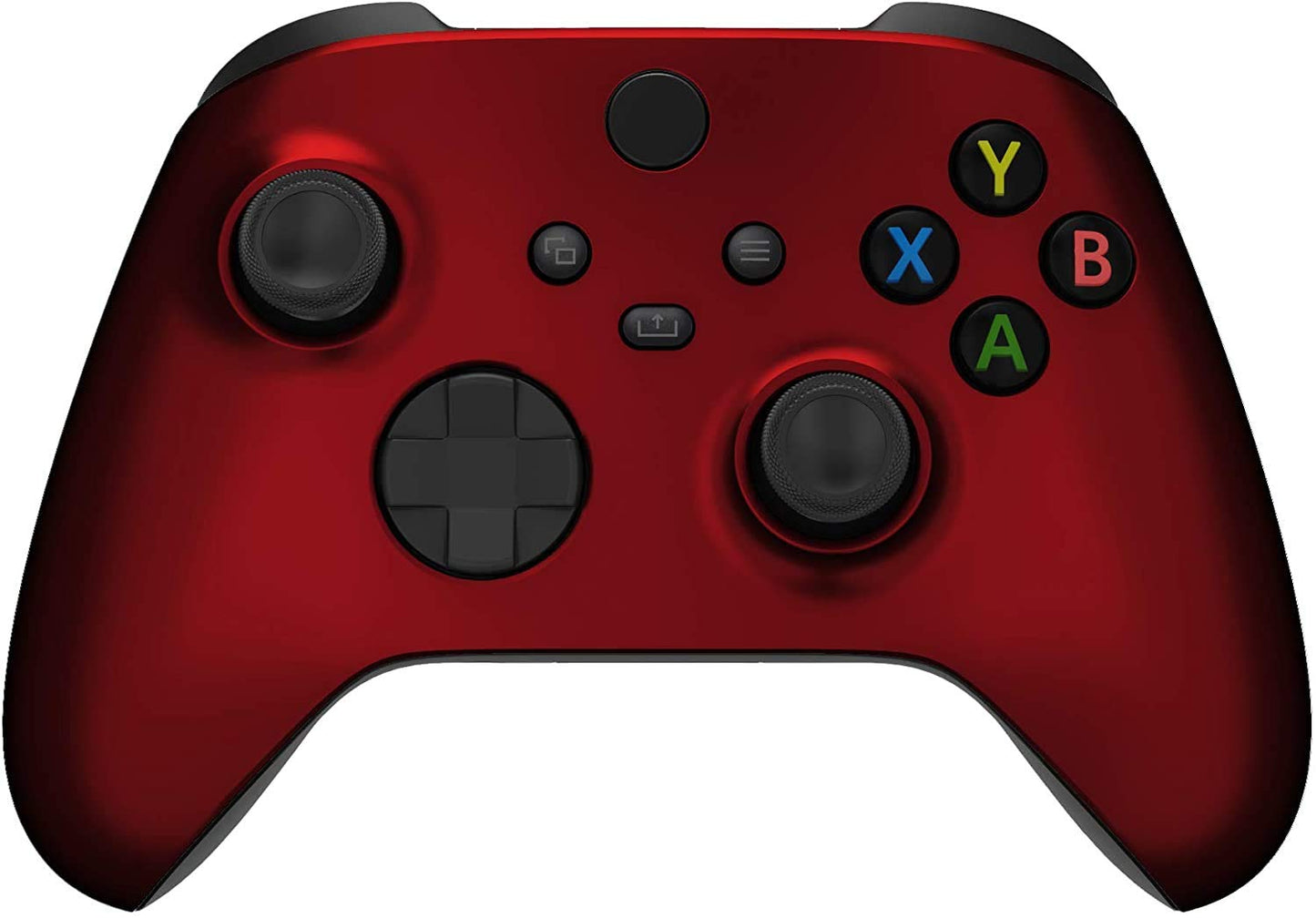 Custom Controllerzz Wireless Xbox Controller - Soft Touch Feel, X/S Red, for Xbox Series X/S & One