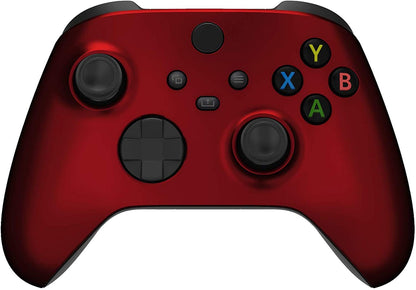 Custom Controllerzz Wireless Xbox Controller - Soft Touch Feel, X/S Red, for Xbox Series X/S & One