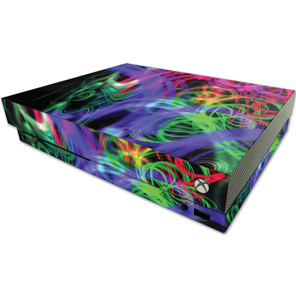 MIGHTY SKINS MightySkins Skin for Microsoft One X Console - Neon Splatter Vinyl Decal Wrap, Easy to Apply, Made in the USA