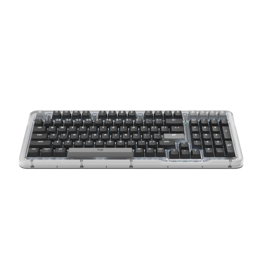 Logitech Alto Keys K98M Wireless Mechanical Clicky Keyboard  Customizable Keyboard with Vibration Absorbing Gasket  Backlit Keys  Bluetooth  USB-C Charging  for PC  Mac  Laptops - Graphite