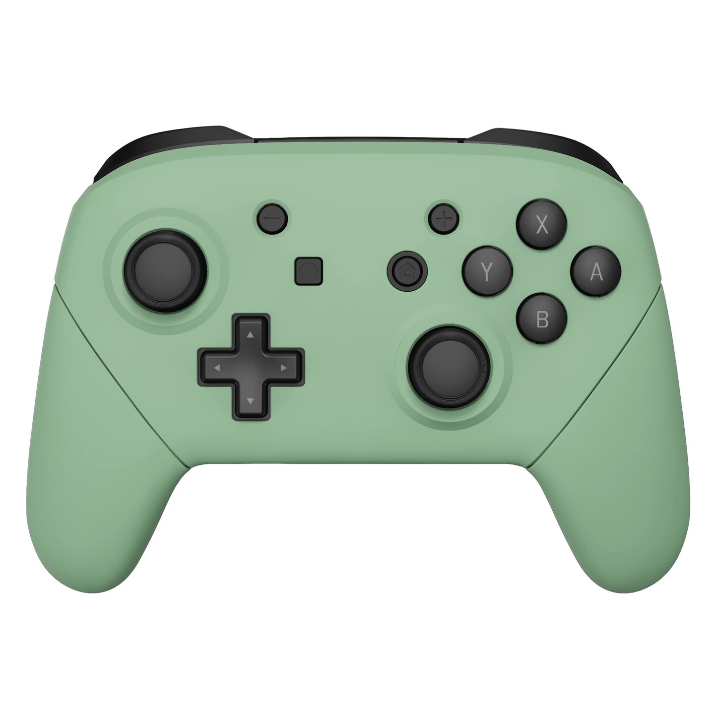 eXtremeRate Matcha Green Faceplate Backplate Handles for Nintendo Switch Pro  DIY Replacement Hand Grip Housing Shell Cover for Nintendo Switch Pro Controller - Controller NOT Included