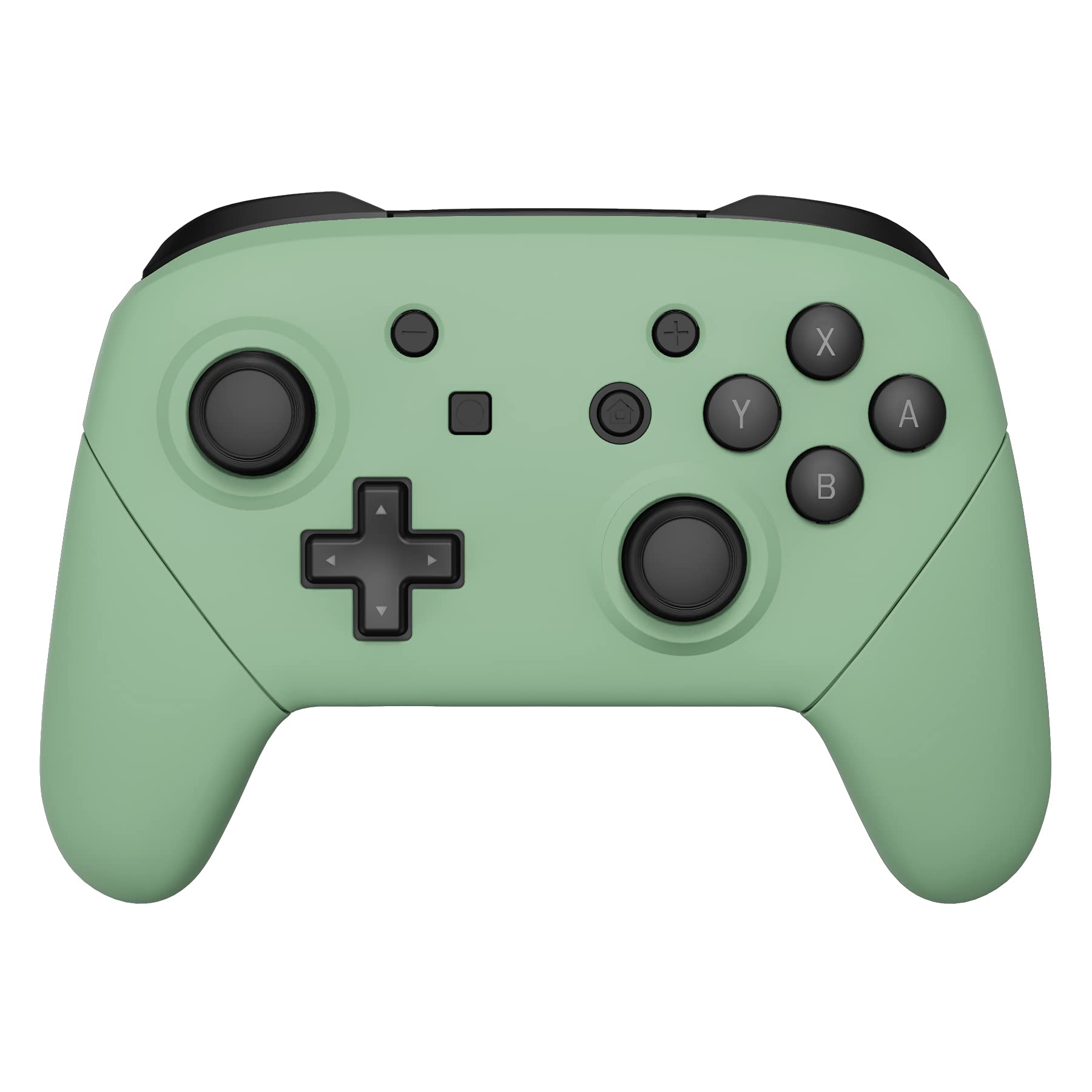 eXtremeRate Matcha Green Faceplate Backplate Handles for Nintendo Switch Pro  DIY Replacement Hand Grip Housing Shell Cover for Nintendo Switch Pro Controller - Controller NOT Included