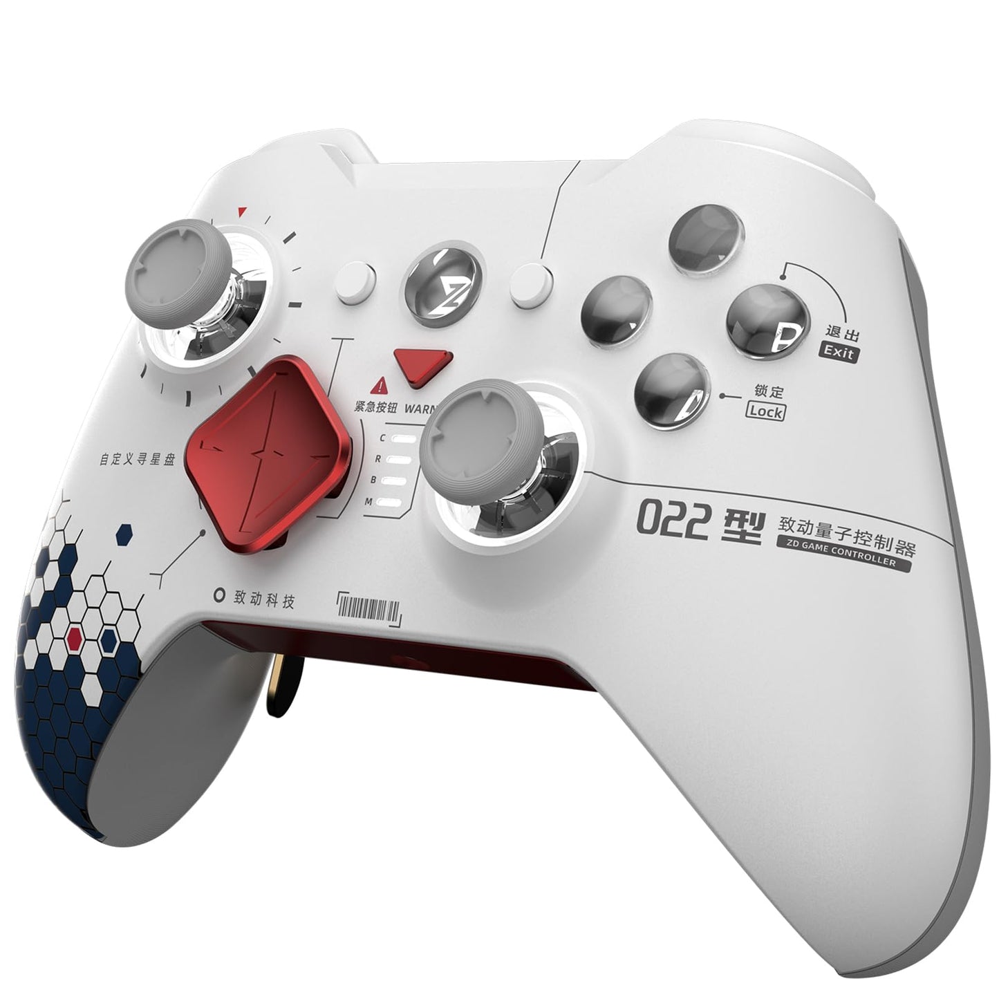ZD O+ Excellence Wireless PC Controller - Modular Design  Hall Effect Joysticks  Remappable Buttons  RGB & Audio Jack for Switch/Switch2  PC  Android & iOS (Starfield Edition)