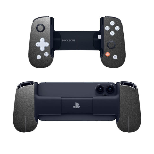 SopiGuard Sticker Skin for Backbone One Controller Full Body Wrap (Satin Gunmetal Grey)