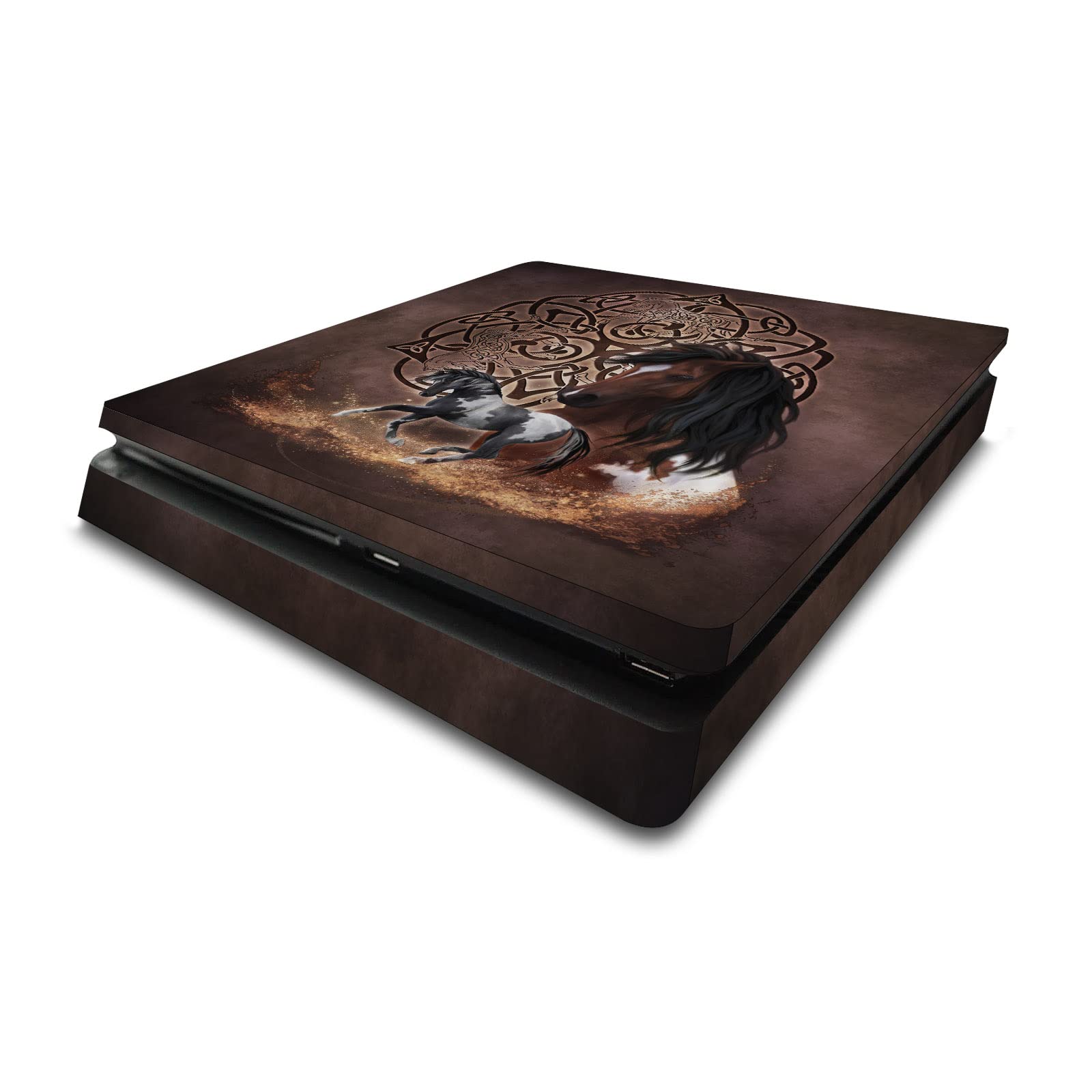 Head Case Designs Officially Licensed Brigid Ashwood Horse Art Mix Vinyl Sticker Gaming Skin Decal Cover Compatible With Sony PlayStation 4 PS4 Slim Console