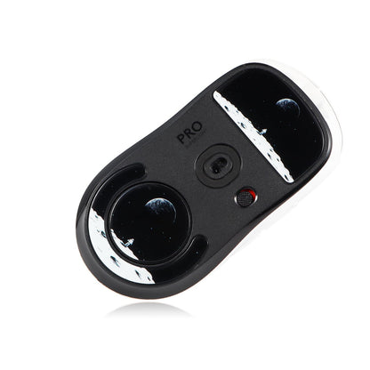 immoenuc Glass Mouse Skates for Logitech G PRO X Superlight - Smooth, Durable, Earth Pattern Feet Pads