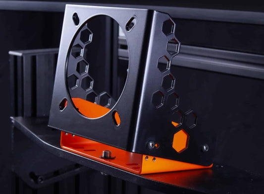 SIMUCUBE Heavy-Duty Steel Mount for 2 Wheelbases & Direct Drive FFB Bases - Black, Model SCMOUNT