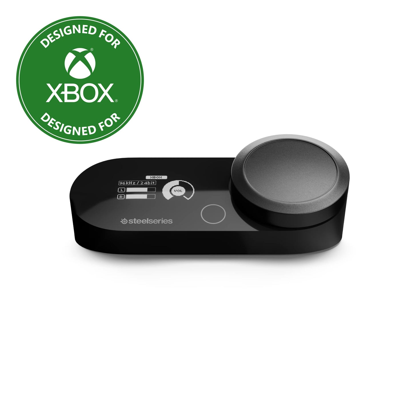 SteelSeries GameDAC Gen 2 Hi-Res Audio Amplifier - ESS Sabre Quad-DAC - AI Noise Cancellation - 360 Spatial Audio - Hi-Res Certified - PC  Xbox  PS5  PS4