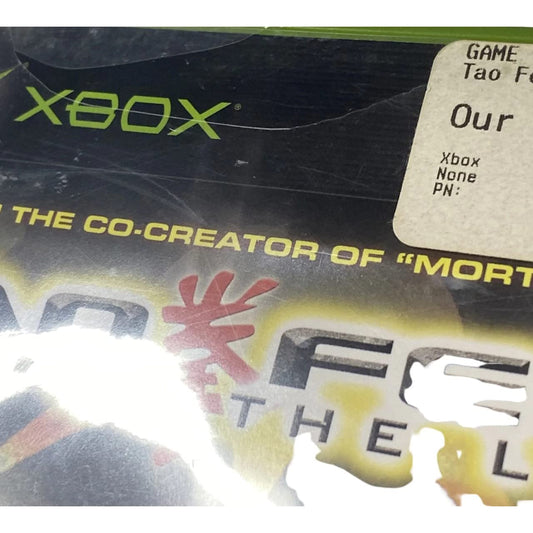 Microsoft Tao Feng: Fist of the Lotus - Xbox Game