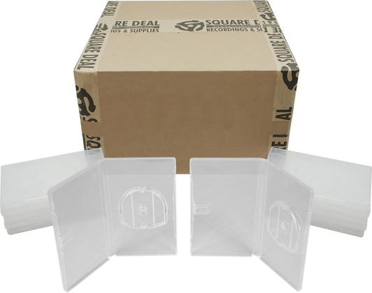 (5) Empty Clear 1 UMD Capacity 15MM Compatible with Sony PSP Replacement Boxes/Cases - #VGBR15PSPCL