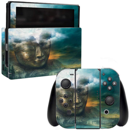 MIGHTY SKINS Nintendo Switch Skin - Insight Buddha Vinyl Decal Wrap, Durable & Protective Cover, Easy to Apply/Remove