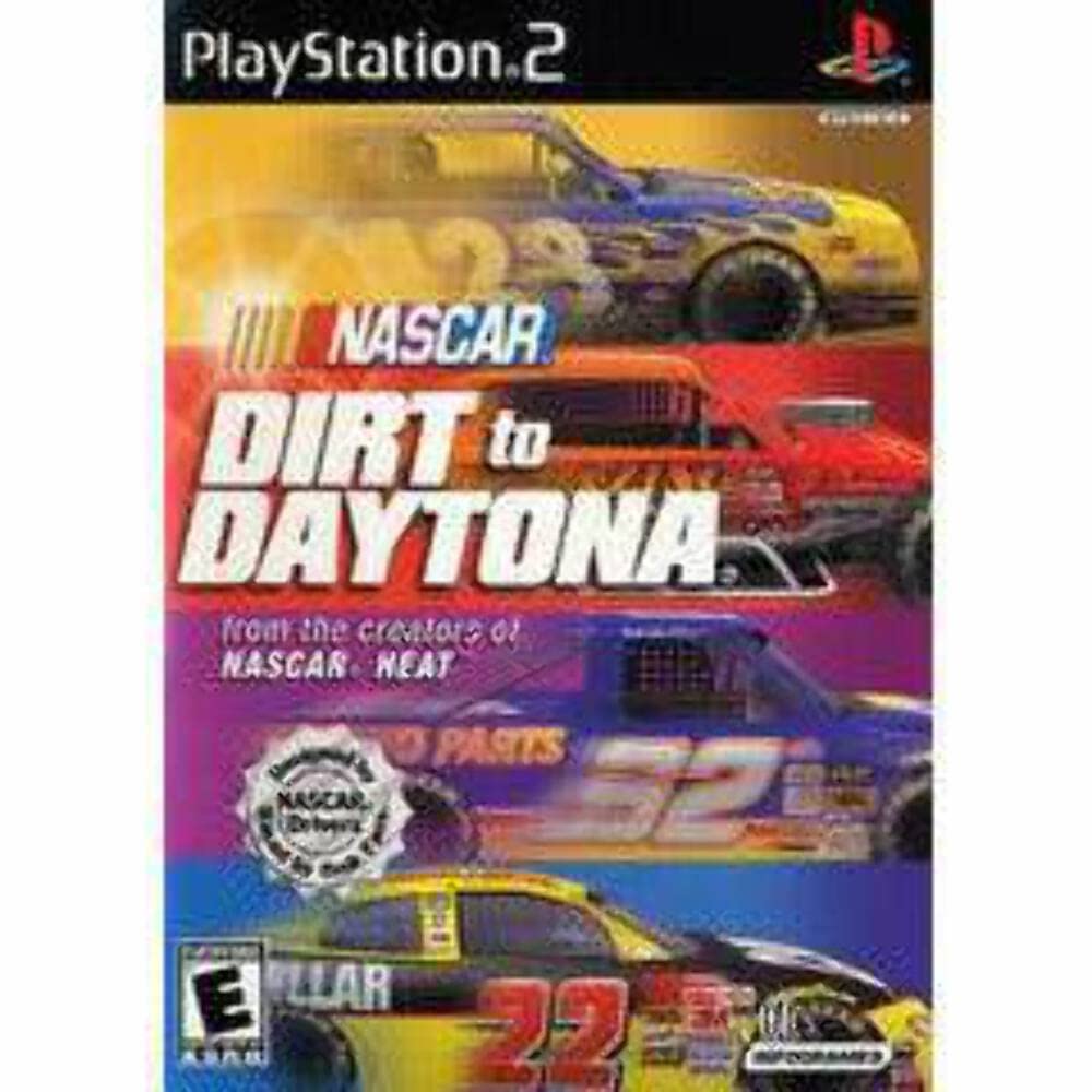 Atari NASCAR Dirt to Daytona Game for PlayStation 2 - Racing Adventure, PS2 Model