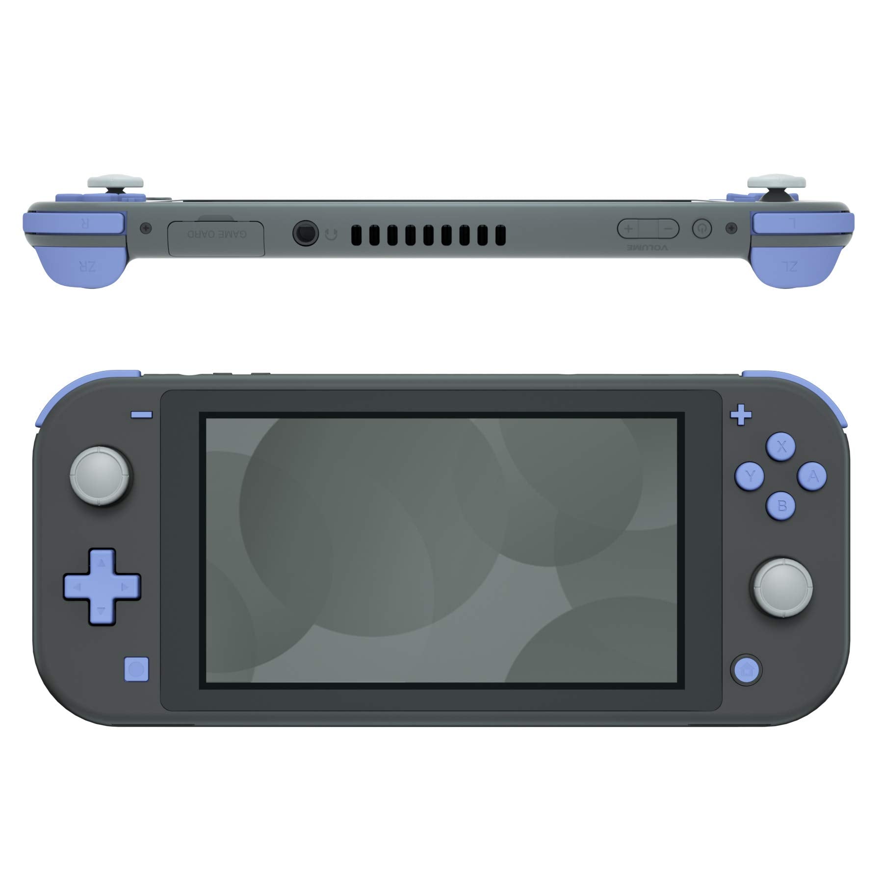 eXtremeRate Light Violet Replacement ABXY Home Capture Plus Minus Keys Dpad L R ZL ZR Trigger for Nintendo Switch Lite  Full Set Buttons Repair Kits with Tools for Nintendo Switch Lite