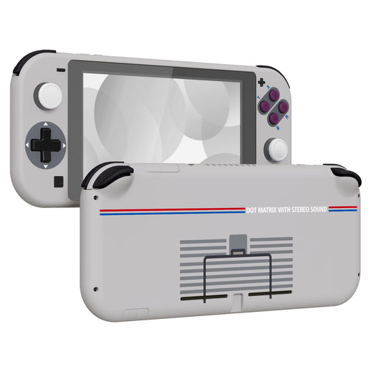 eXtremeRate Classic 1989 GB DMG-01 Style DIY Replacement Shell for Nintendo Switch Lite, NSL Handheld Controller Housing with Sc