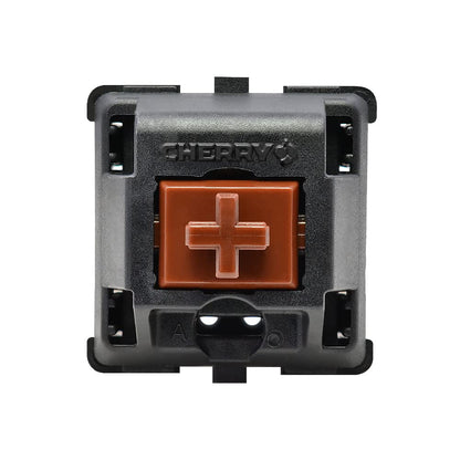 Granvela Cherry MX Brown Mechanical Keyboard Switches - Pack of 10, Durable Brown Switches for Enhanced Typing Experience