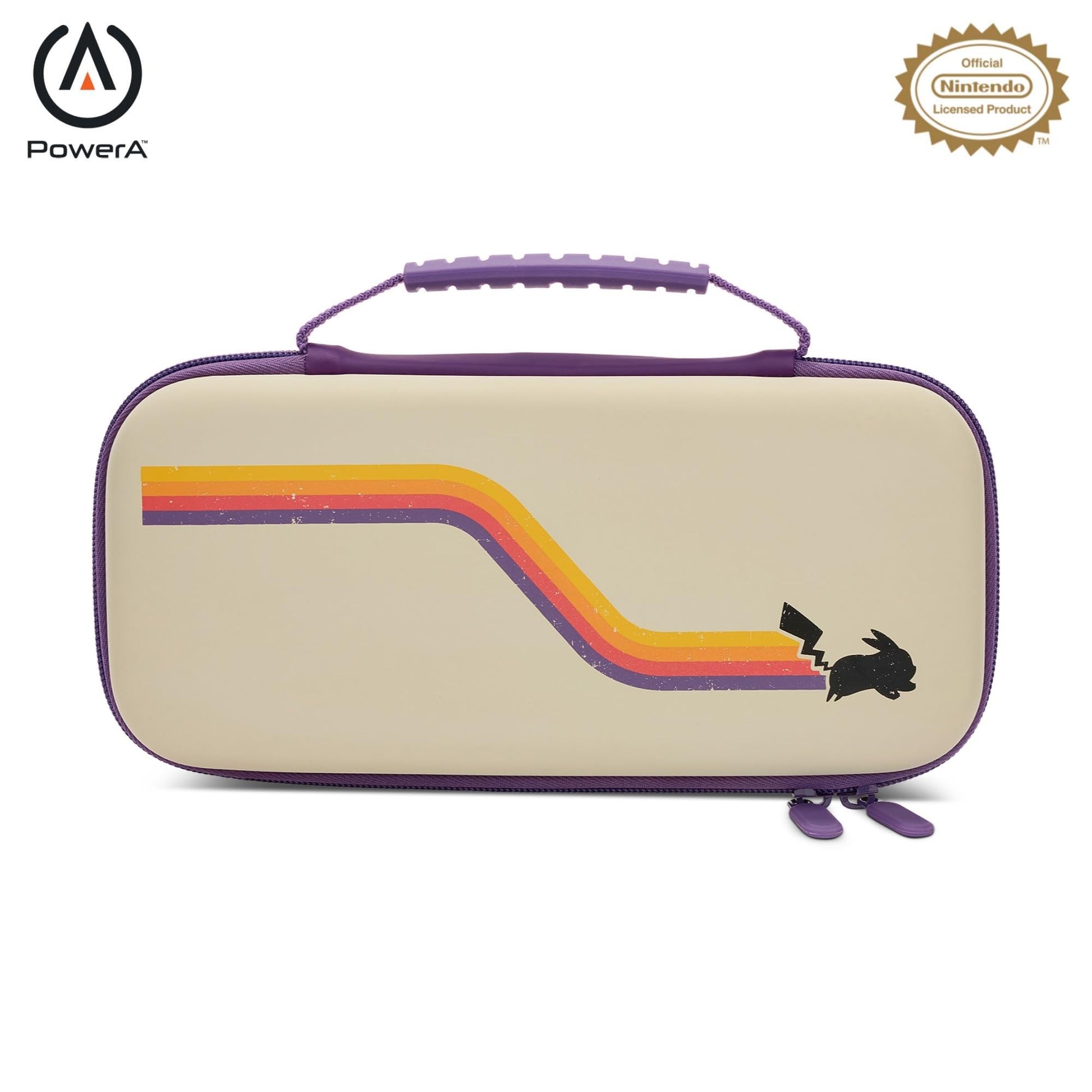 PowerA Protection Case for Nintendo Switch - OLED, Lite, Pokémon: Pikachu Retro, Model 1524882-01, Protective Gaming Console Case