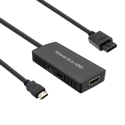 ZUZONG HDMI Cable for N64 - 16:9/4:3 Conversion, N64 to HDMI Converter Adapter, Compatible with Gamecube/SNES