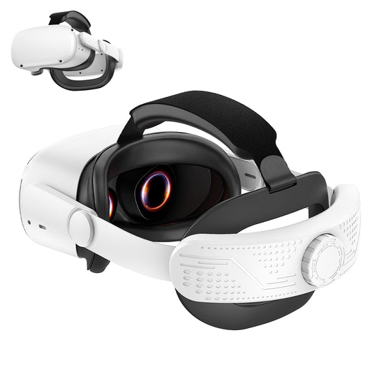 VZNEK Comfort Head Strap for Meta Quest 2 fine design Strap Replacement with Enhanced Comfort Support  VR Gaming Immersion Accessories (for Quest 2)