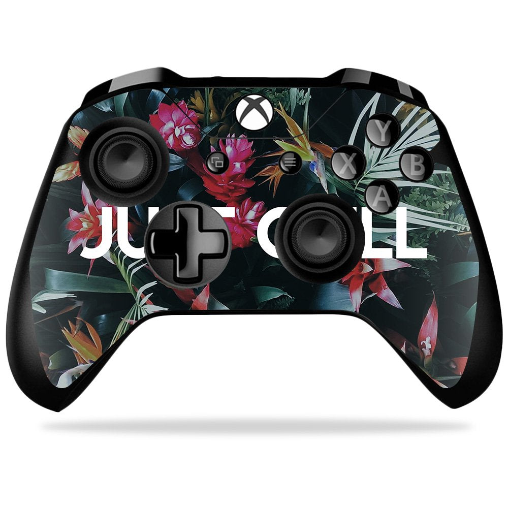 MIGHTY SKINS Xbox One X Controller Skin - Durable Vinyl Decal Wrap, Just Chill Design, Easy to Apply and Remove, Model MIXBONXCO-Just Chill