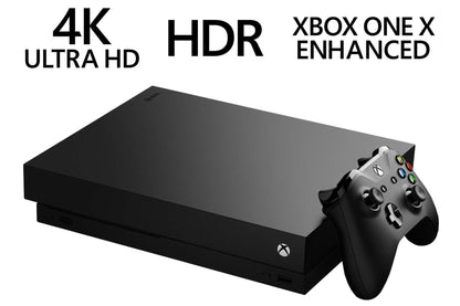 Xbox One X Console 1TB with Wireless Controller - Enhanced HDR, Native 4K, Ultra HD, Black (Discontinued)