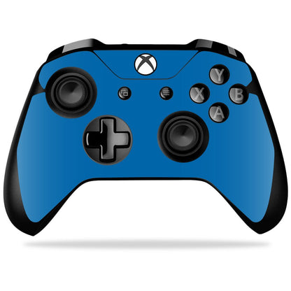 MIGHTY SKINS MightySkins Skin for Xbox One X Controller - Solid Blue, Durable Vinyl Decal, Easy Apply & Remove, Made in USA