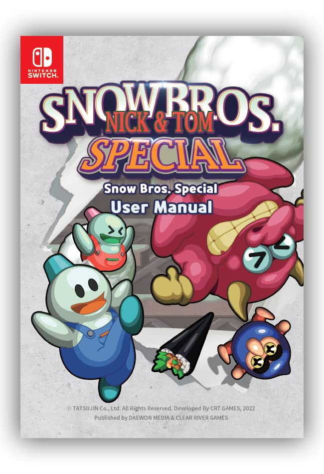 Crescent Marketing Snow Bros. Nick & Tom Special Nintendo Switch Game - GQT201423SWI