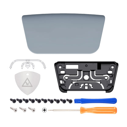 eXtremeRate Replacement Touchpad Cover for PS5 Controller - New Hope Gray, Model JPF4037