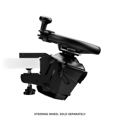 Thrustmaster SimTask Steering Kit - Adjustable Clamp & Spinner Knob for PS/XBOX/PC - Black - Model 4060302