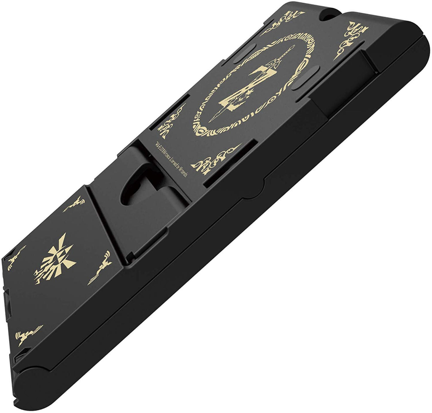 HORI Nintendo Switch Compact Playstand - Officially Licensed, Black, Model NSW-085U, The Legend of Zelda Edition