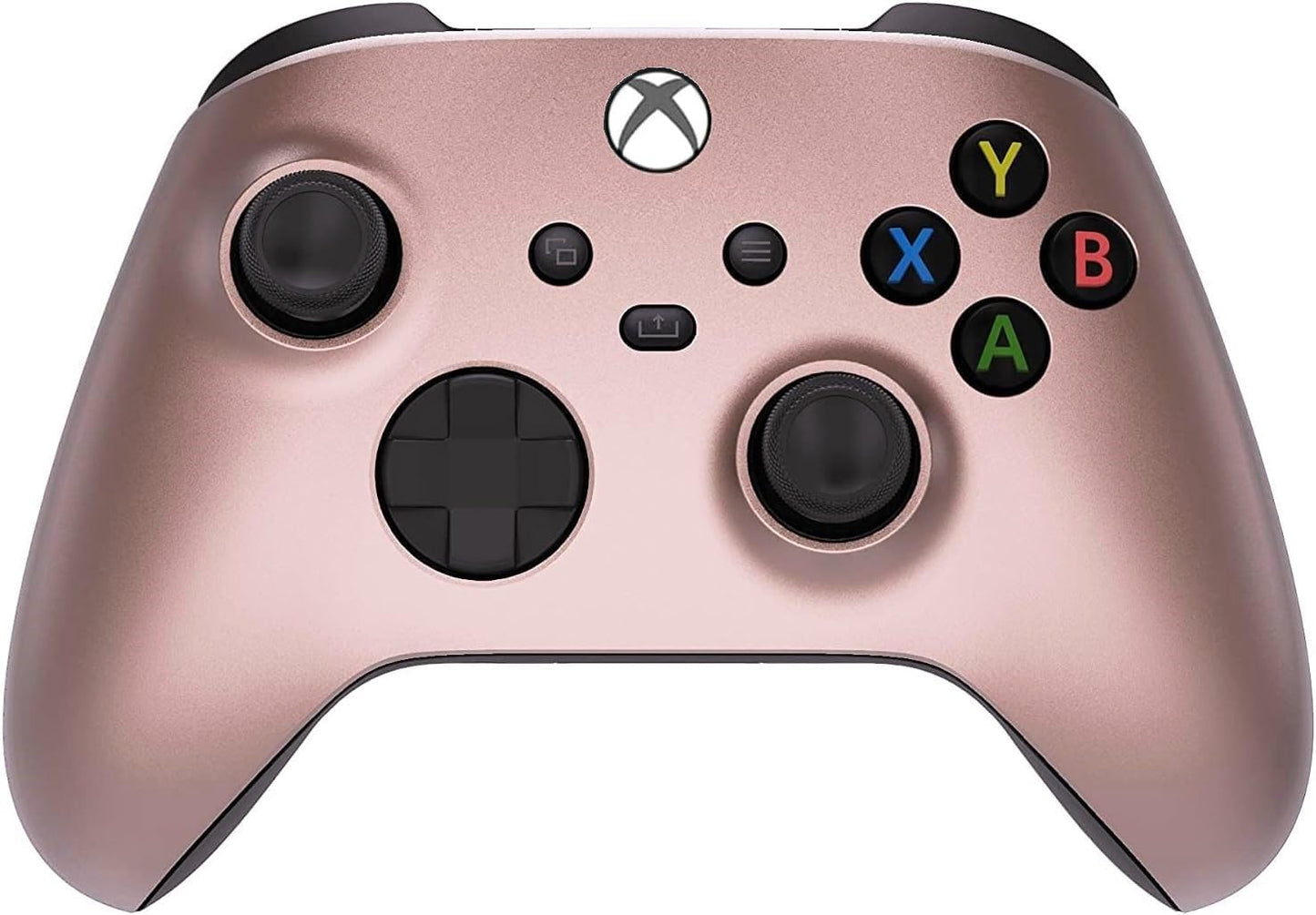 Xbox Soft Touch Design Custom Gaming Controller -Soft Shell for Comfort Grip X for Microsoft Xbox Pink (Rose Gold)