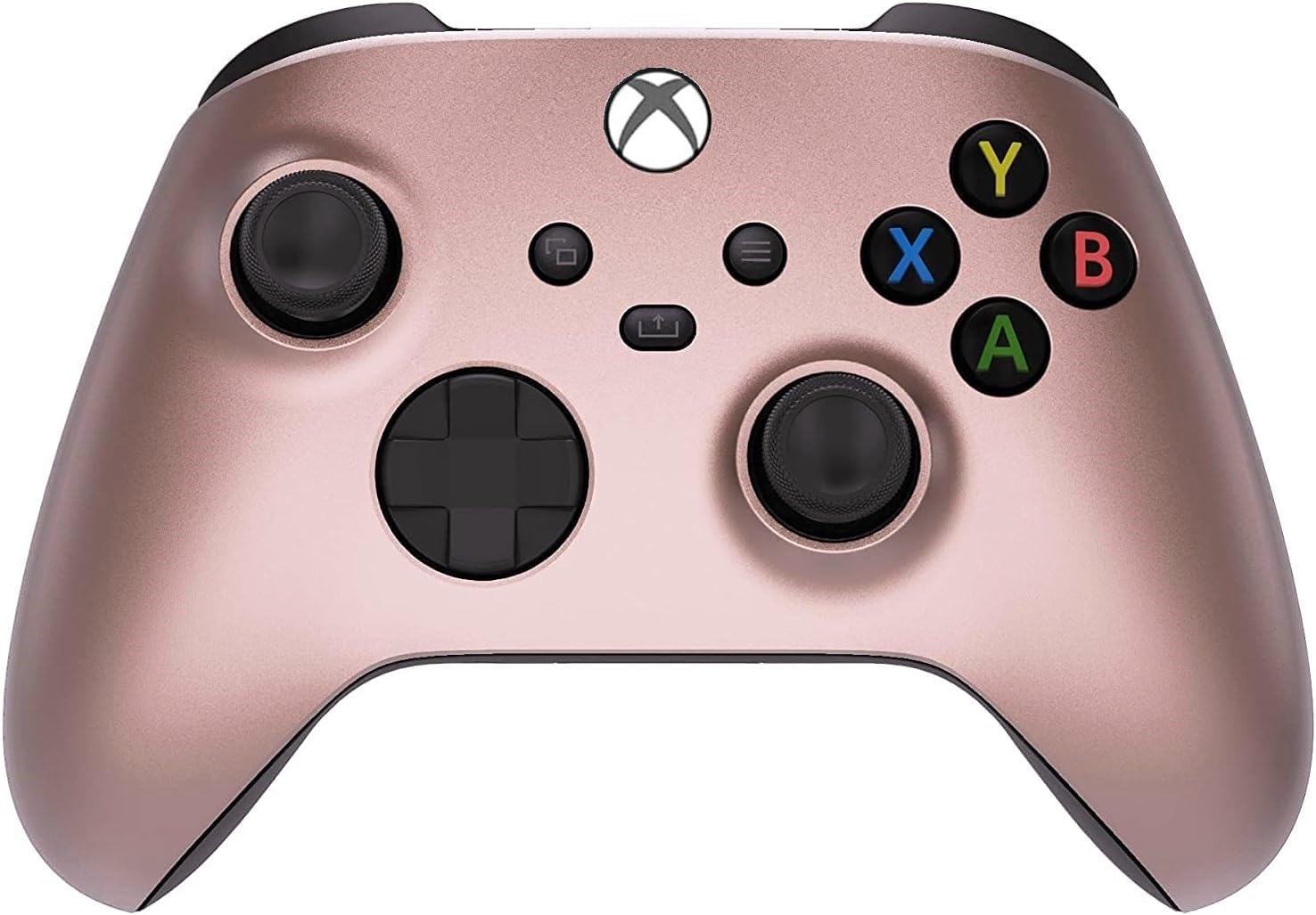 Xbox Soft Touch Design Custom Gaming Controller -Soft Shell for Comfort Grip X for Microsoft Xbox Pink (Rose Gold)