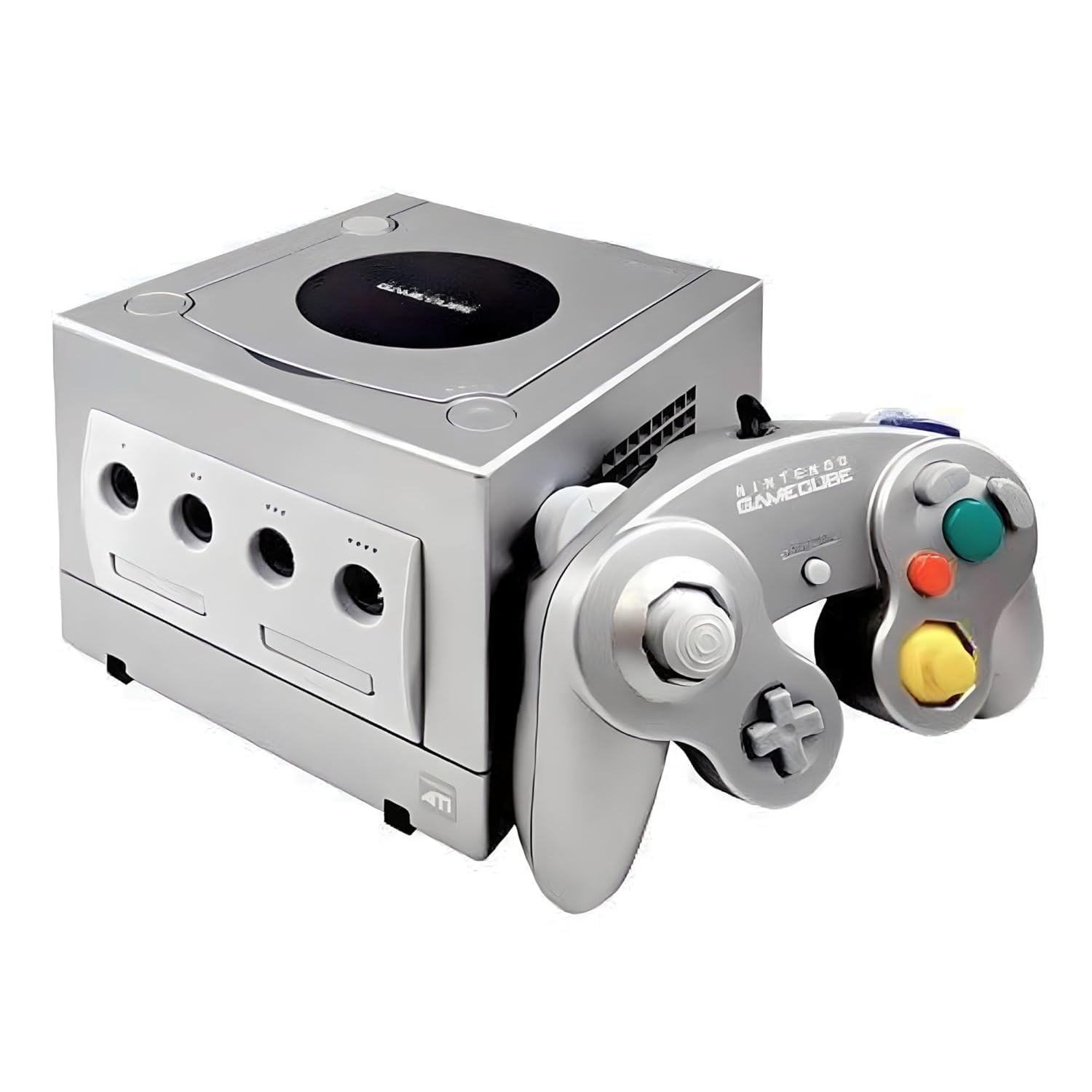 Nintendo Gamecube Console - Renewed Platinum Color, Classic Gaming Experience