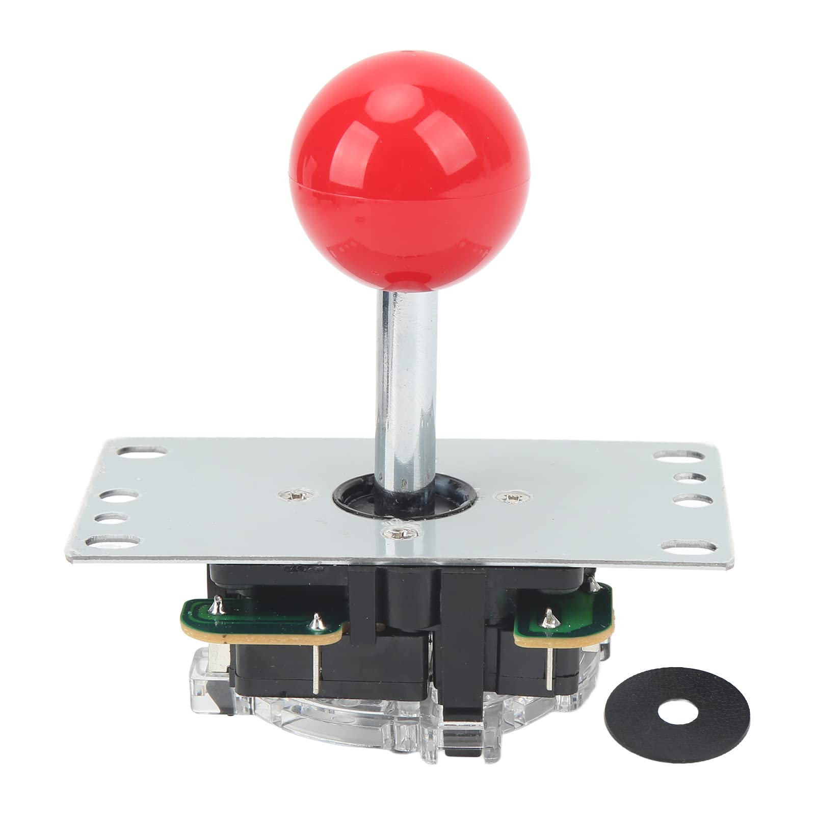Joystick, High Sensitivity Light Resilience Game Fighting Stick Small Shaking Distance for Game Console(Red) [video game] [video