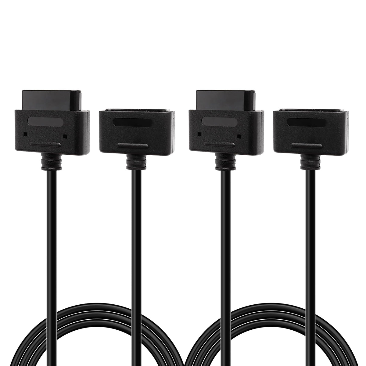SNES Controller Extension Cable  2-Pack 1.8M/6FT Replacement Controller Extension Cable for Super Nintendo SNES SFC Game Console
