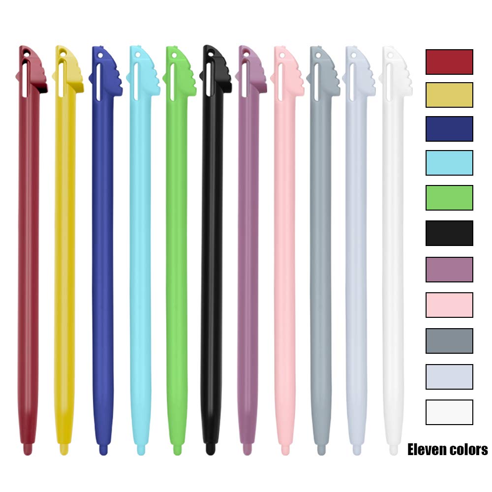 FENGWANGLI Stylus Pen for Nintendo 3DS XL - 15 Pcs Portable Touch Pens, 11 Colors, Model RTT-3DSXLXL-0001