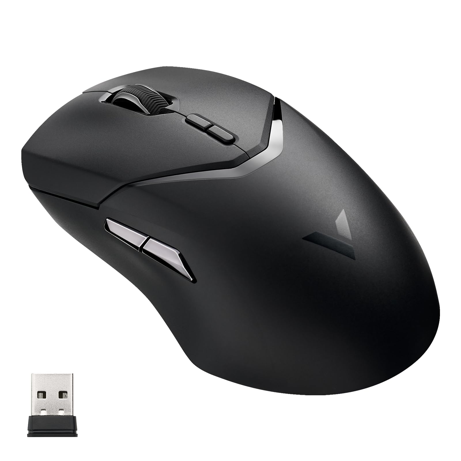 Rapoo VT9Pro Wireless Gaming Mouse - 26000 DPI, 1ms Response, 10 Programmable Buttons, Lightweight, Black