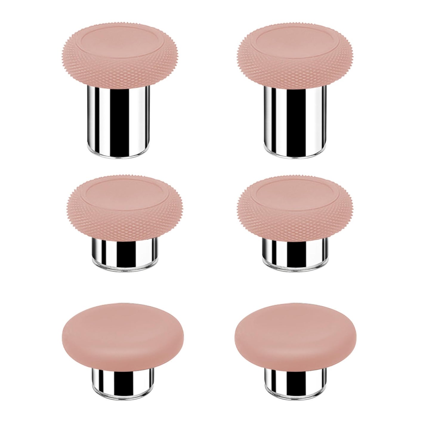 Elite Series 2 Thumbsticks - 6 in 1 Magnetic Joysticks for Xbox Elite Controller Series 2 Core(Model 1797)  Accessories Replacement Included 2 Tall  2 Standard  2 Classic (Soft Pink)