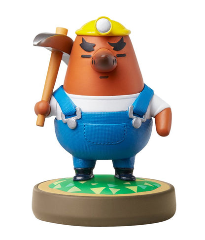 Nintendo Mr. Resetti amiibo - Wii U, Model NVLCAJAL, Collectible Figure, Mr. Resetti Color Variant